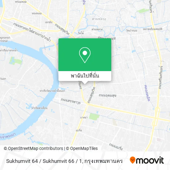 Sukhumvit 64 / Sukhumvit 66 / 1 แผนที่