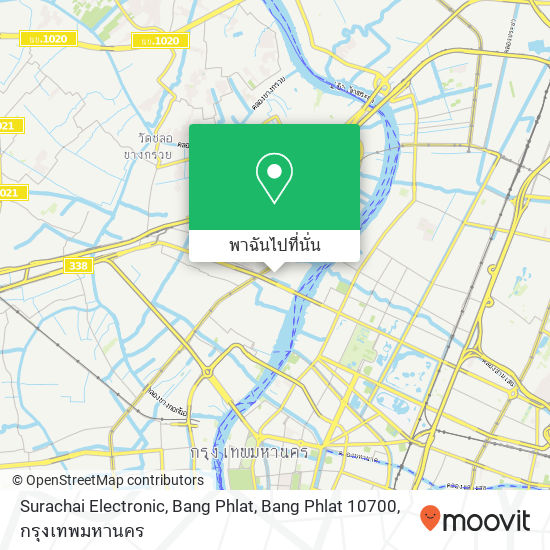 Surachai Electronic, Bang Phlat, Bang Phlat 10700 แผนที่