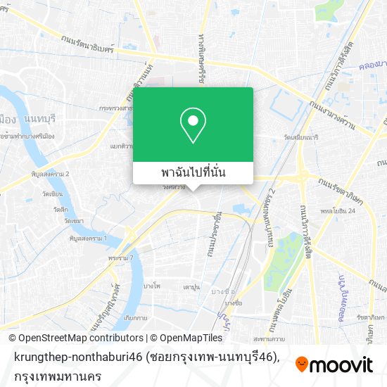 krungthep-nonthaburi46 (ซอยกรุงเทพ-นนทบุรี46) แผนที่