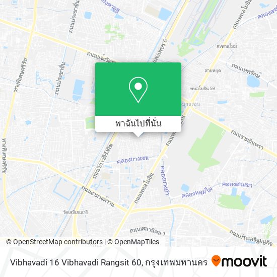 Vibhavadi 16 Vibhavadi Rangsit 60 แผนที่