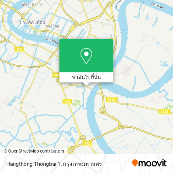 Hangthong Thongbai 1 แผนที่