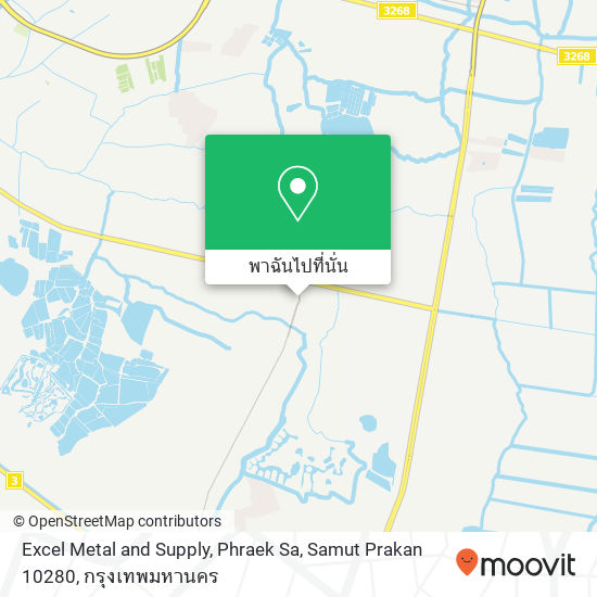 Excel Metal and Supply, Phraek Sa, Samut Prakan 10280 แผนที่