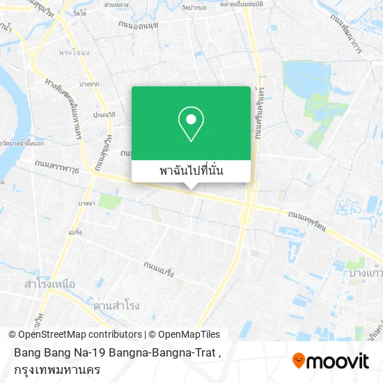 Bang Bang Na-19 Bangna-Bangna-Trat แผนที่