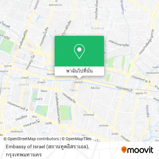 Embassy of Israel (สถานทูตอิสราเอล) แผนที่