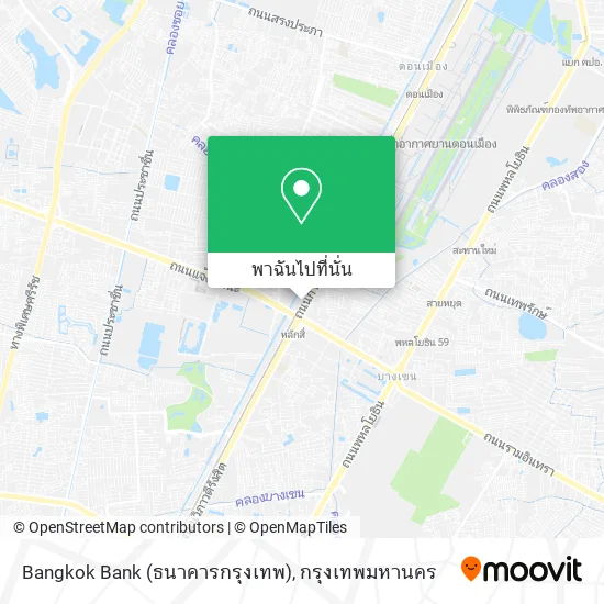 Bangkok Bank (ธนาคารกรุงเทพ) แผนที่