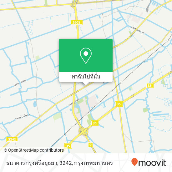 ธนาคารกรุงศรีอยุธยา, 3242 แผนที่