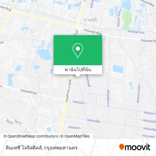 คินเทซึ โลจิสติคส์ แผนที่