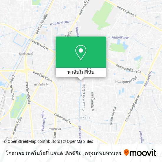 โกลบอล เทคโนโลยี่ แอนด์ เอ็กซ์อิม. แผนที่