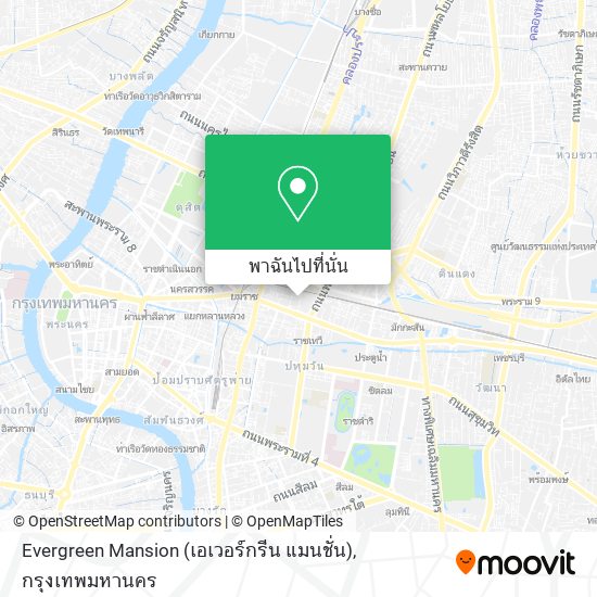 Evergreen Mansion (เอเวอร์กรีน แมนชั่น) แผนที่