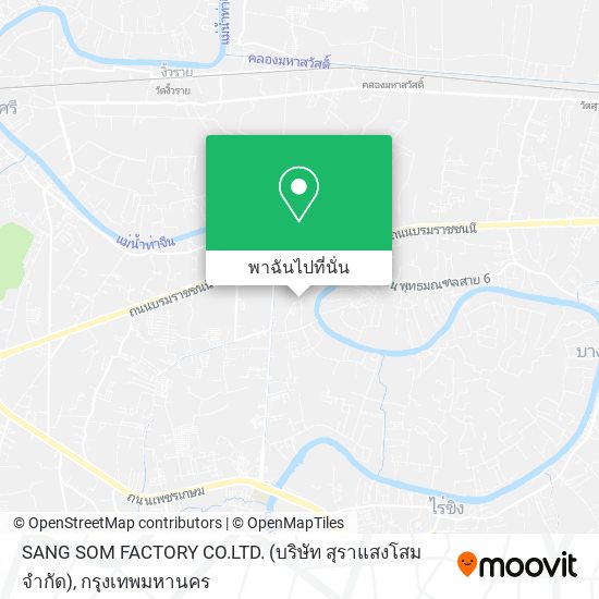 SANG SOM FACTORY CO.LTD. (บริษัท สุราแสงโสม จำกัด) แผนที่