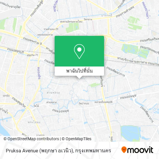Pruksa Avenue (พฤกษา อเวนิว) แผนที่