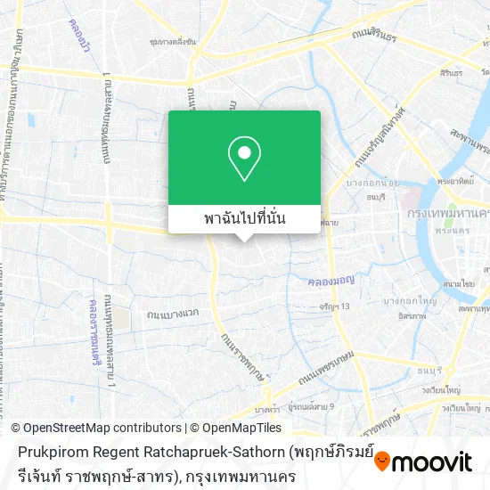 Prukpirom Regent Ratchapruek-Sathorn (พฤกษ์ภิรมย์รีเจ้นท์ ราชพฤกษ์-สาทร) แผนที่