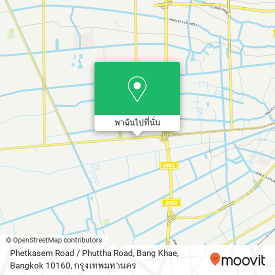 Phetkasem Road / Phuttha Road, Bang Khae, Bangkok 10160 แผนที่