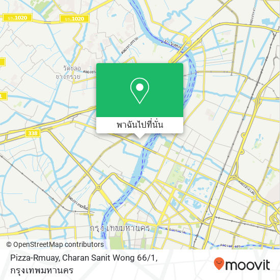 Pizza-Rmuay, Charan Sanit Wong 66 / 1 แผนที่