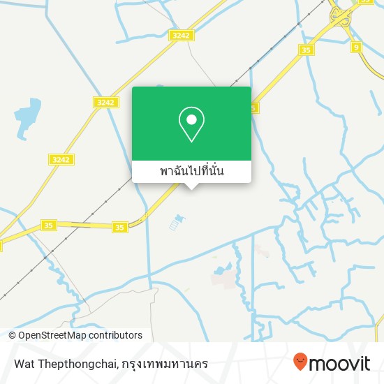 Wat Thepthongchai แผนที่