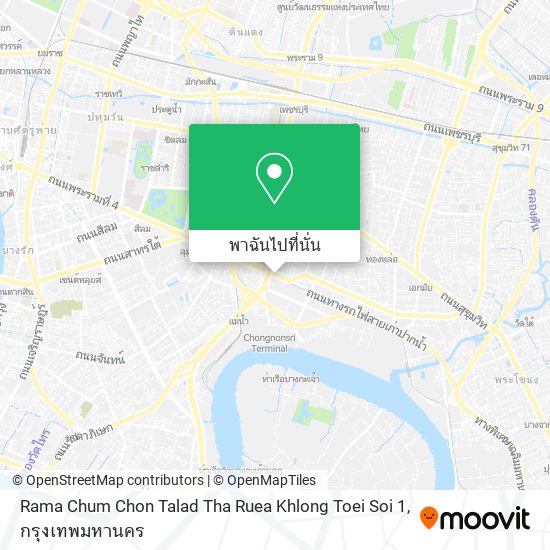 Rama Chum Chon Talad Tha Ruea Khlong Toei Soi 1 แผนที่