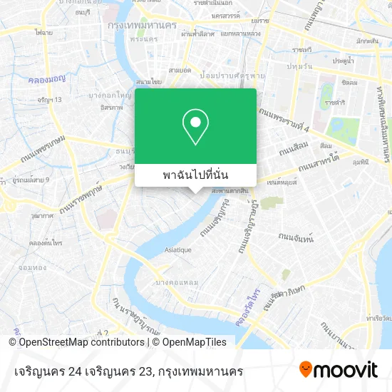 เจริญนคร 24 เจริญนคร 23 แผนที่