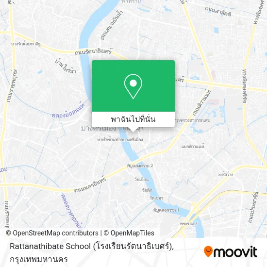 Rattanathibate School (โรงเรียนรัตนาธิเบศร์) แผนที่