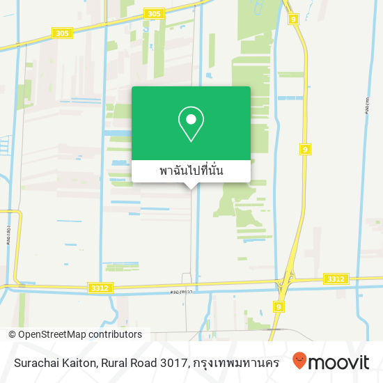 Surachai Kaiton, Rural Road 3017 แผนที่