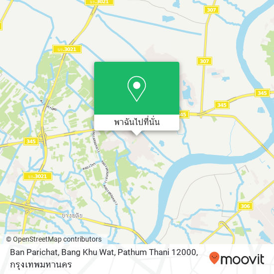 Ban Parichat, Bang Khu Wat, Pathum Thani 12000 แผนที่