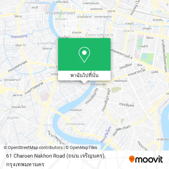 61 Charoen Nakhon Road (ถนน เจริญนคร) แผนที่