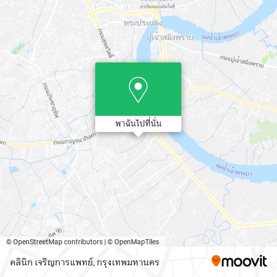 คลินิก เจริญการแพทย์ แผนที่