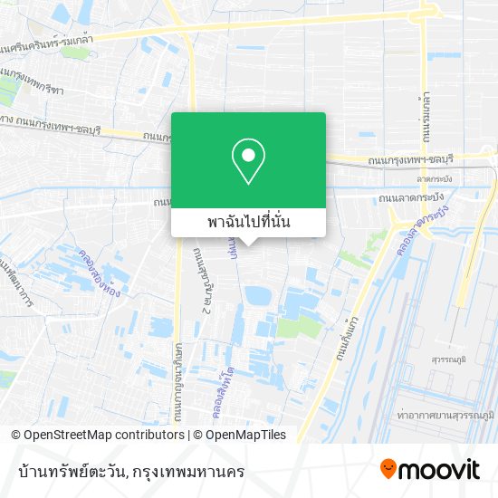 บ้านทรัพย์ตะวัน แผนที่