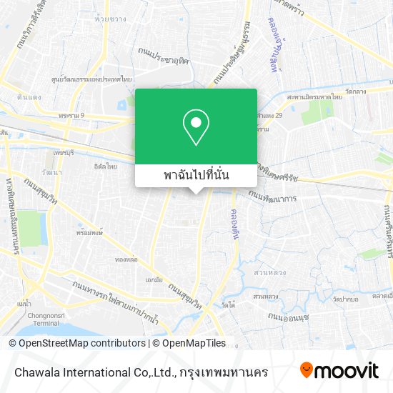 Chawala International Co,.Ltd. แผนที่