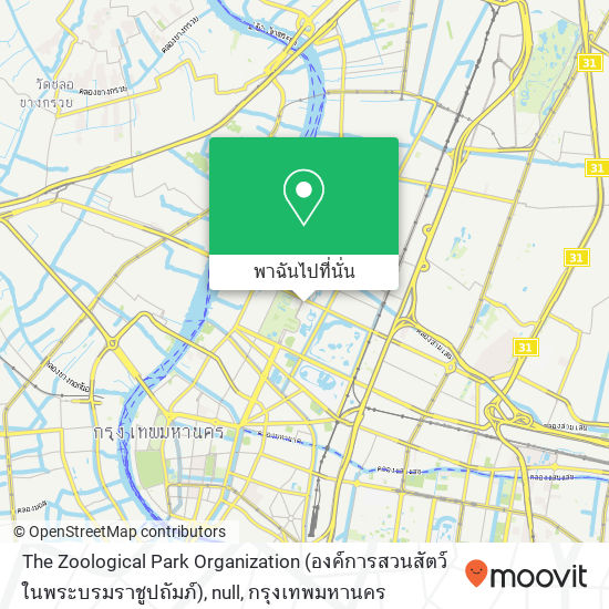 The Zoological Park Organization (องค์การสวนสัตว์ ในพระบรมราชูปถัมภ์), null แผนที่