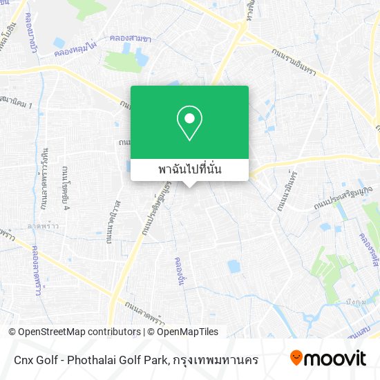 Cnx Golf - Phothalai Golf Park แผนที่