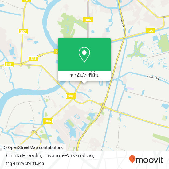 Chinta Preecha, Tiwanon-Parkkred 56 แผนที่