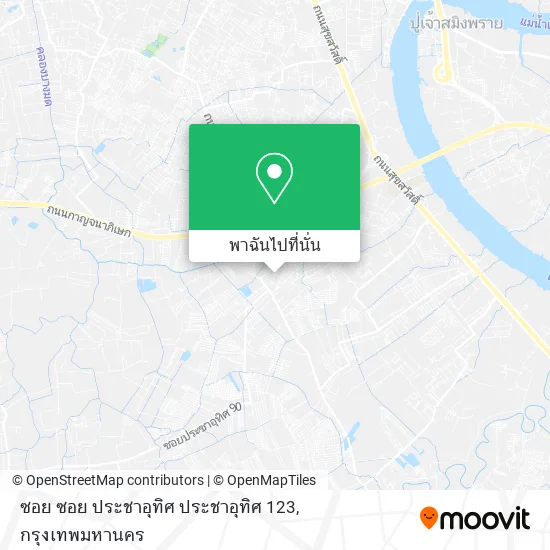 ซอย ซอย ประชาอุทิศ ประชาอุทิศ 123 แผนที่