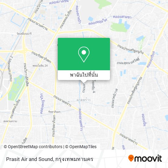Prasit Air and Sound แผนที่