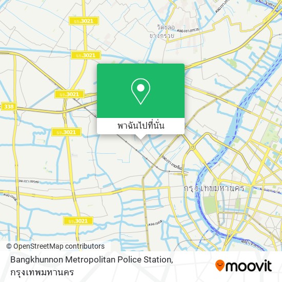 Bangkhunnon Metropolitan Police Station แผนที่