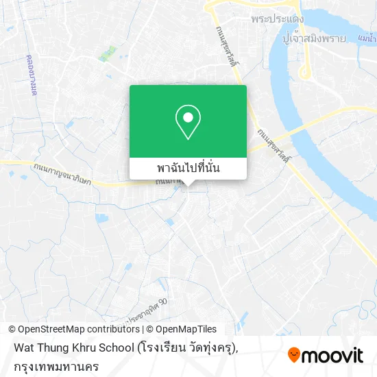 Wat Thung Khru School (โรงเรียน วัดทุ่งครุ) แผนที่