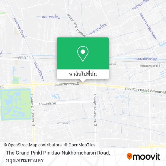 The Grand Pinkl Pinklao-Nakhornchaisri Road แผนที่