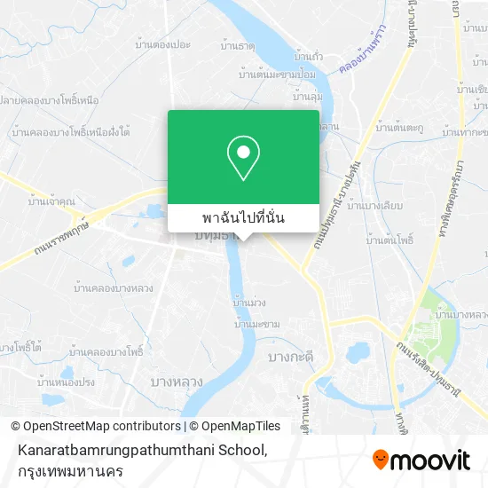 Kanaratbamrungpathumthani School แผนที่