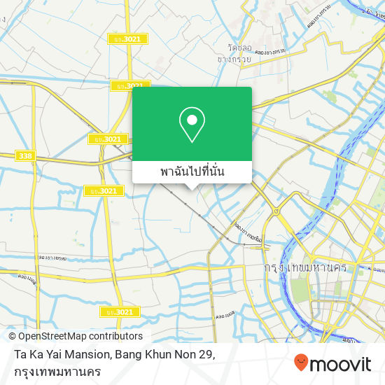 Ta Ka Yai Mansion, Bang Khun Non 29 แผนที่