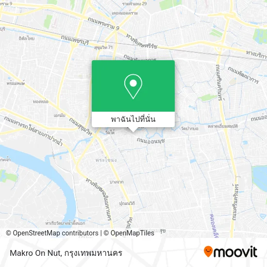 Makro On Nut แผนที่