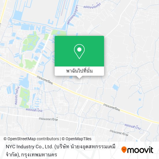 NYC Industry Co., Ltd. (บริษัท นำยงอุตสหกรรมเคมี จำกัด) แผนที่