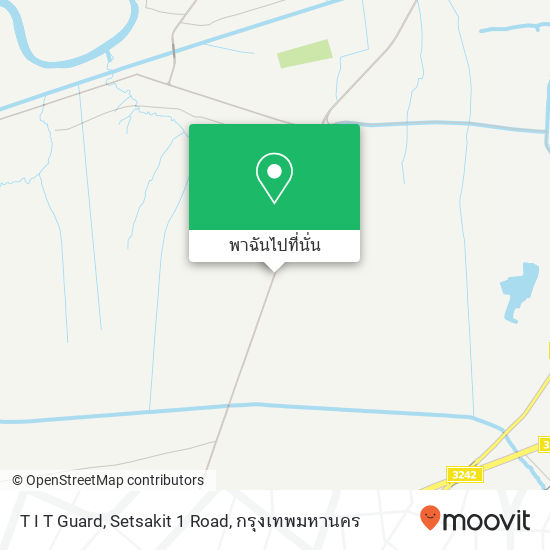 T I T Guard, Setsakit 1 Road แผนที่