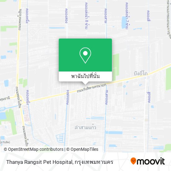 Thanya Rangsit Pet Hospital แผนที่
