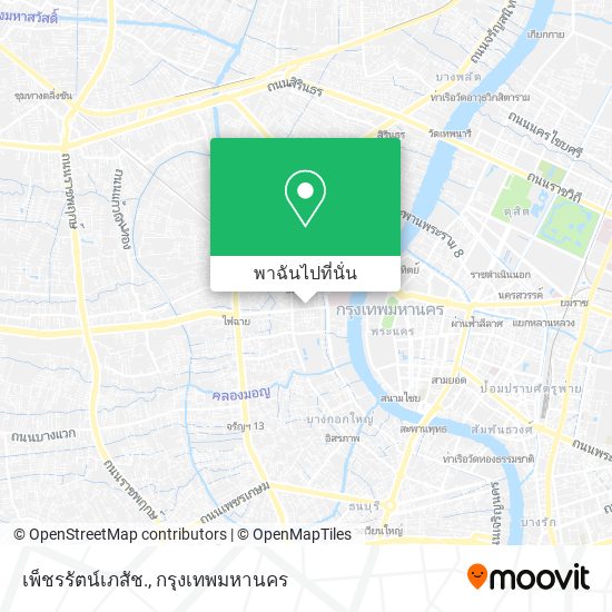 เพ็ชรรัตน์เภสัช. แผนที่