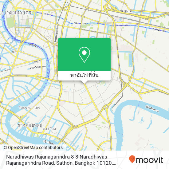 Naradhiwas Rajanagarindra 8 8 Naradhiwas Rajanagarindra Road, Sathon, Bangkok 10120 แผนที่