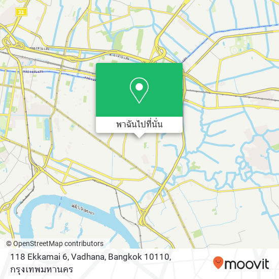 118 Ekkamai 6, Vadhana, Bangkok 10110 แผนที่