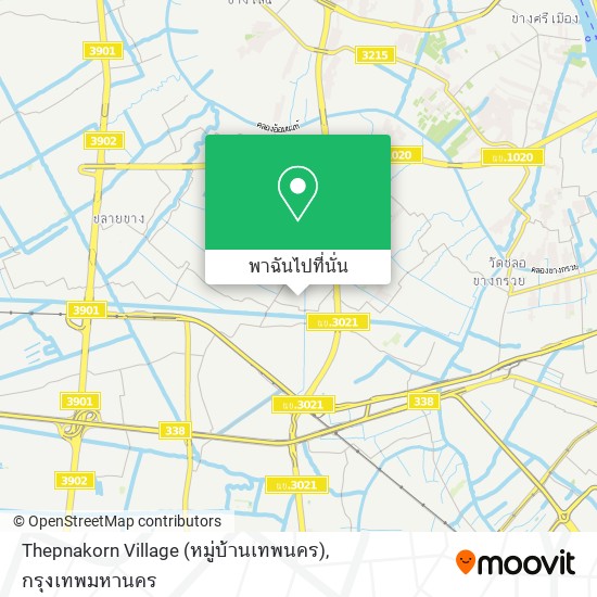 Thepnakorn Village (หมู่บ้านเทพนคร) แผนที่