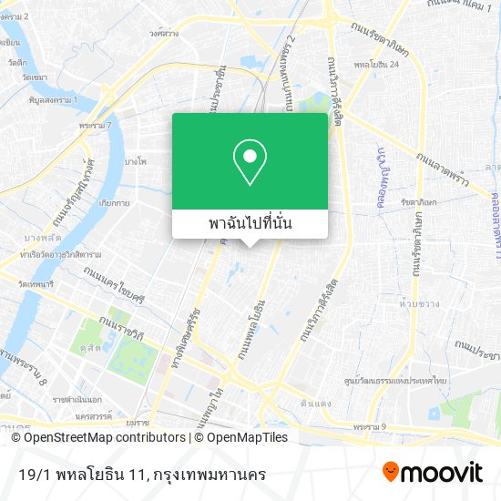19/1 พหลโยธิน 11 แผนที่