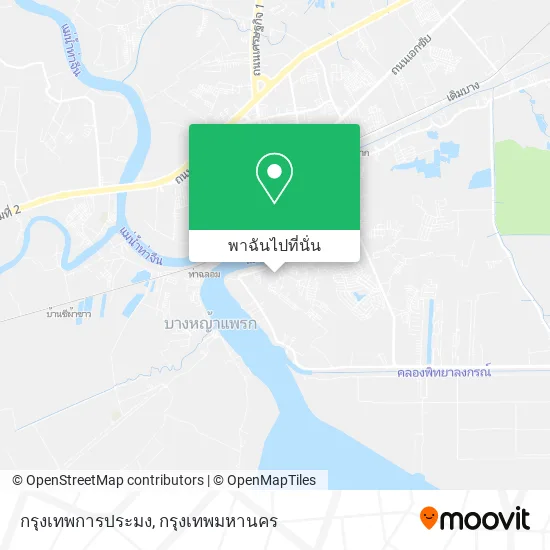 กรุงเทพการประมง แผนที่