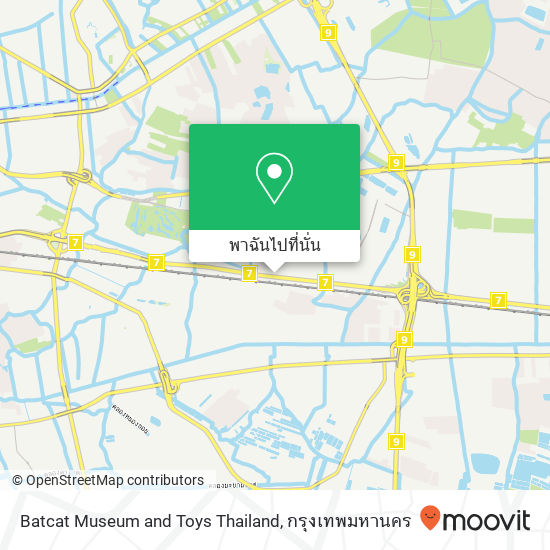 Batcat Museum and Toys Thailand แผนที่
