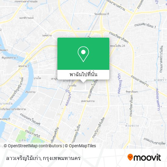 ลาวเจริญไม้เก่า แผนที่